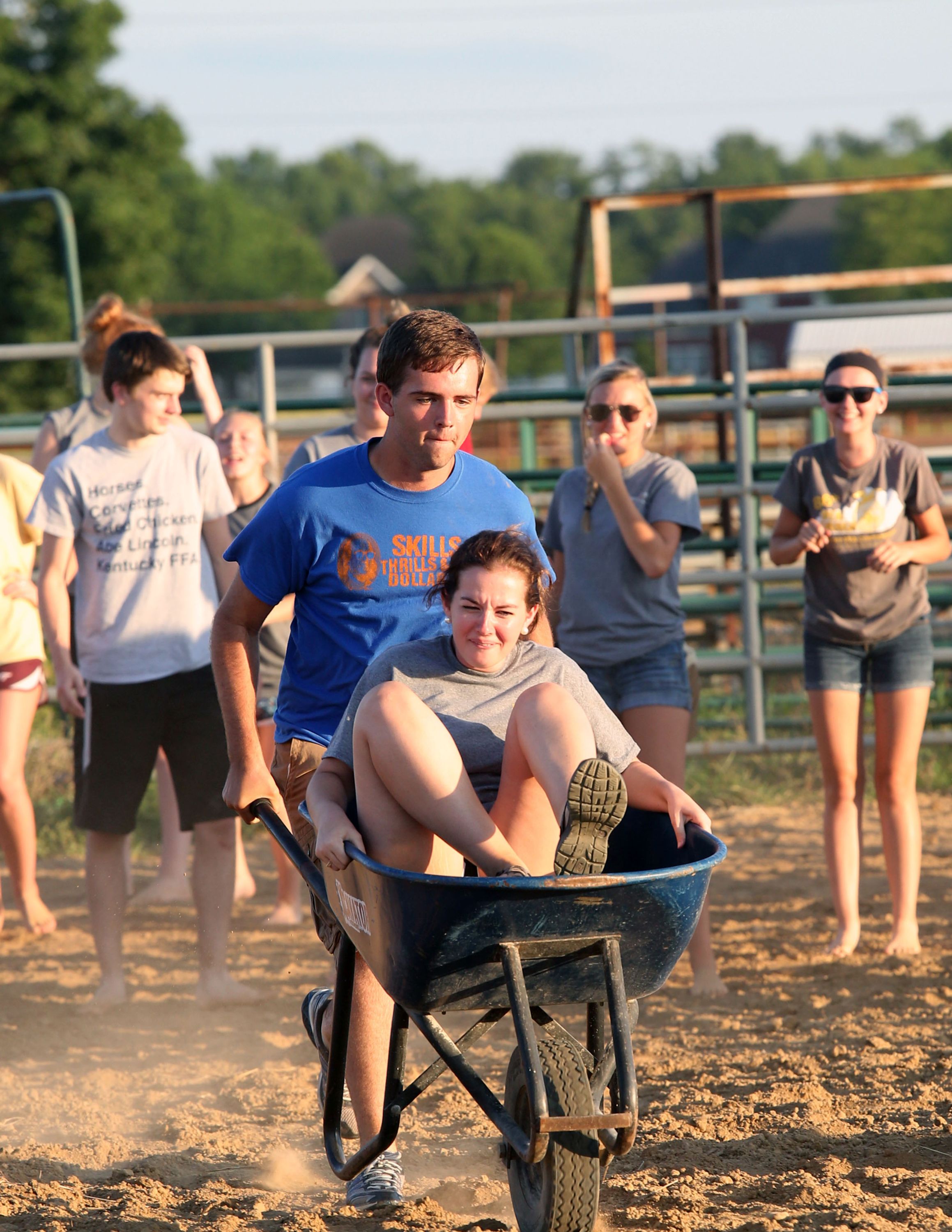 The Barnyard Olympics teaches IFAL students teamwork while having a little fun.