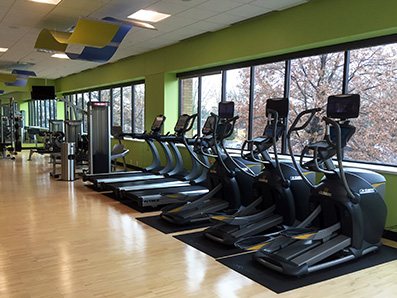 The State Office features an on-site state-of-the-art fitness center