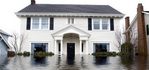 Flooding house