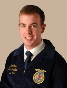 Brian Chism is the current Kentucky FFA President.