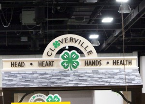 Cloverville has been a part of the Kentucky State Fair for nearly two generations and showcases a multitude of projects completed by state 4-H members. 