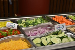 Kentucky Proud foods are designated as such in the food service line at the university. 